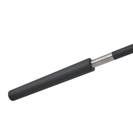 Lampadaire Contra métal noir / Orientable - H 188 x L 256 cm - Muuto