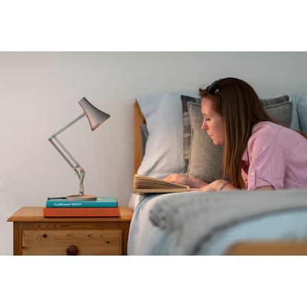 Lampe de table 90 Mini Mini LED métal vert / Branchement secteur ou USB - Anglepoise