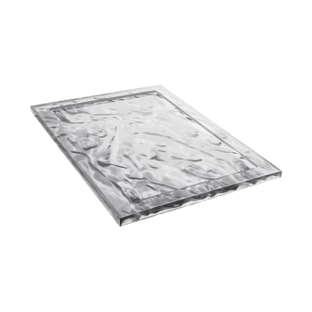 Piano/vassoio Dune Small materiale plastico trasparente 46 x 32 cm - Kartell