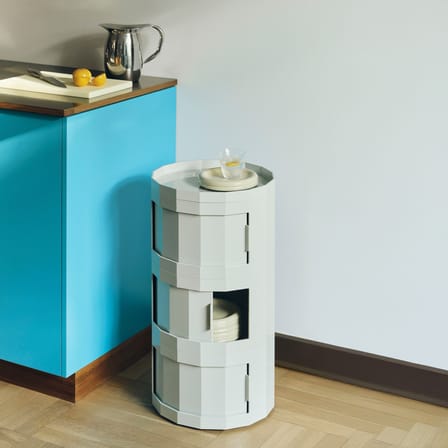 Rangement Facet High / H 65 cm - 3 portes - Hay