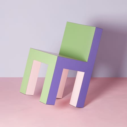 Sedia Tagadà Chair legno multicolore - STAMULI