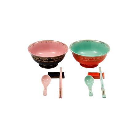 Set vaisselle Grandpa / Ensemble Ramen 2 personnes - Pols Potten