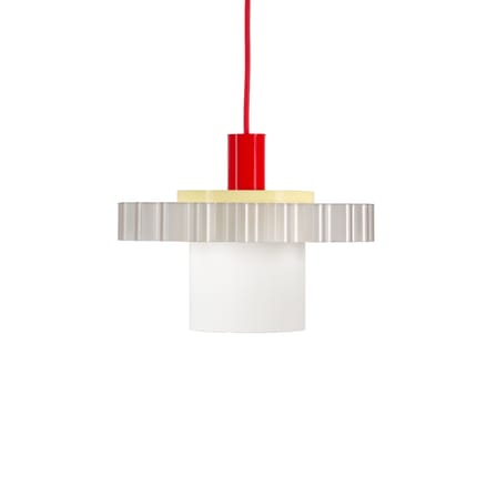 Suspension Gigi n°1 / Ø 28 x H 21 cm - Plastique recyclé / Fabriqué en France - Warren & Laetitia