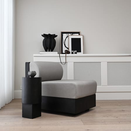 Table d'appoint Column marron / Ø 25 x H 50 cm - 101 COPENHAGEN