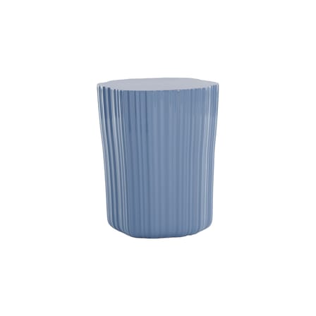 Table d'appoint Corteza plastique bleu / 36 x 38 x H 48 cm - Kartell