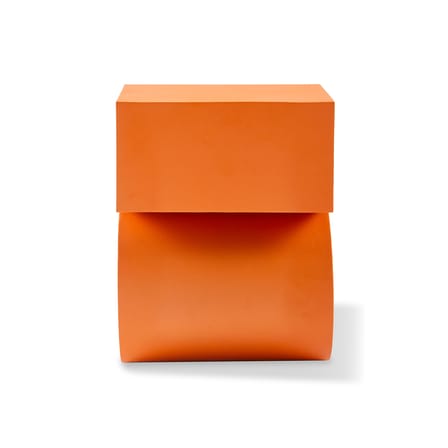 Table d'appoint Kombo métal orange - Pols Potten