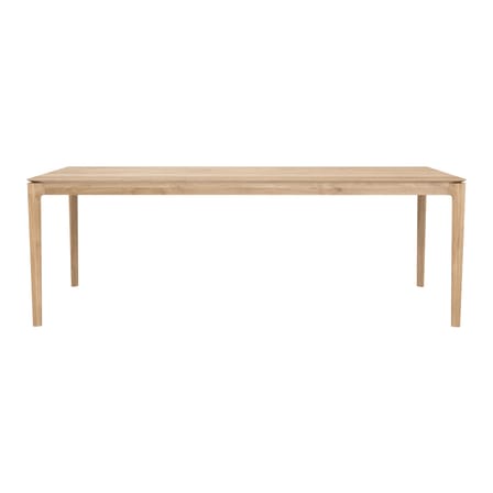 Tavolo rettangolare Bok legno naturale / Rovere massello - 220 x 95 cm / 8 persone - Ethnicraft