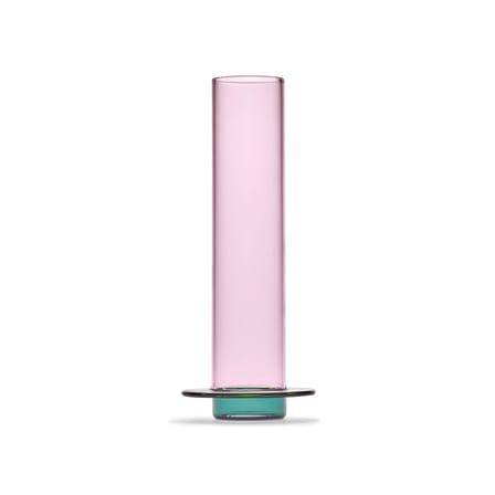 Vase Mix Glass Towers verre rose / Medium - H 27,5 cm - Serax
