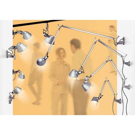 Applique Tolomeo Faretto (1987) métal / Avec interrupteur - Artemide