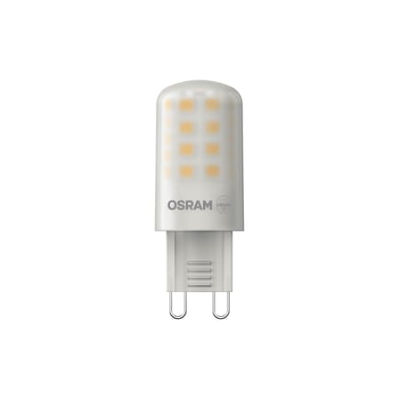 LED-Glühbirne G9 Capsule glas weiß Frosted / 4,2W (= 37W) - Warmweiß - Osram