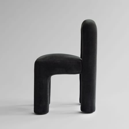 Chaise rembourrée Daiku / Velours - 101 COPENHAGEN