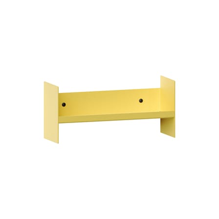 Étagère Pli Slim métal jaune / L 30 x P 10 cm - TIPTOE