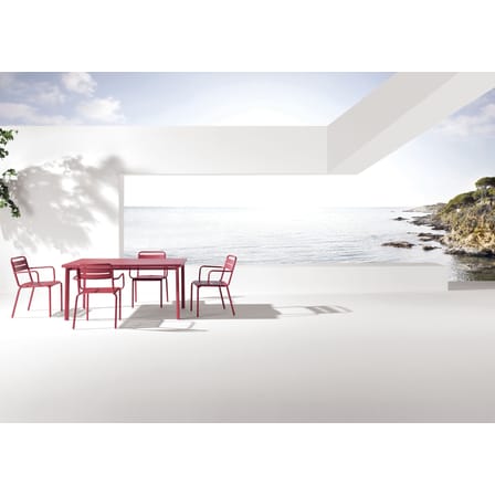 Fauteuil empilable Star / Acier - Emu