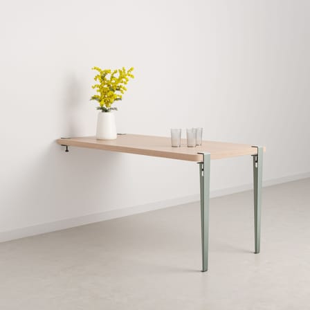 Fixation murale Bracket métal gris / Avec étau - Pour créer étagère - TIPTOE
