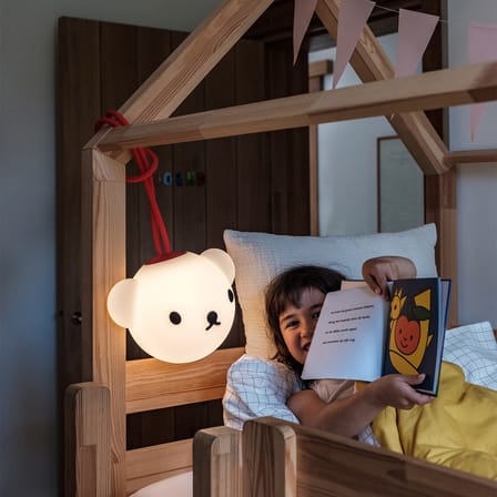 Lampada da esterno ricaricabile senza fili Bolleke x Boris materiale plastico rosso / LED - Ø 20 cm - Fatboy