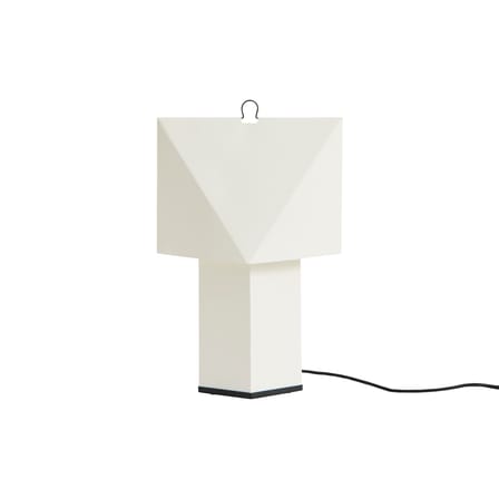 Lampada da tavolo Aplat Small carta bianco / Carta piegata - Hay