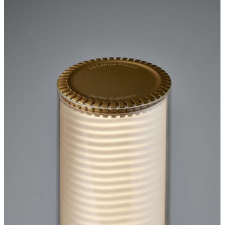Lampe de table Frechin LED verre blanc / H 65 cm - marbre - DCW éditions