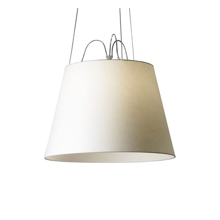 Suspension Tolomeo Mega papier beige / Ø 42 cm - Artemide