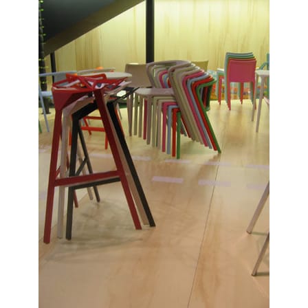 Tabouret de bar Stool One métal noir / H 67 cm - Konstantin Grcic, 2006 - Magis