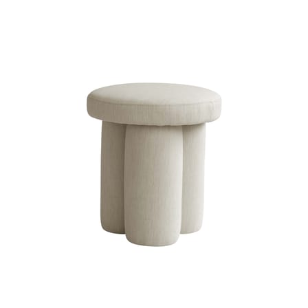Pouf d'extérieur Big Foot tissu gris - 101 COPENHAGEN