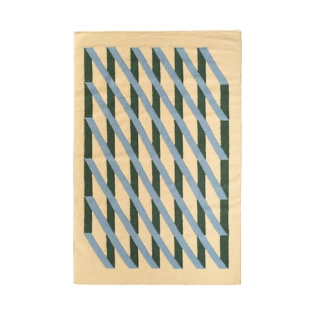 Teppich Remsa textil blau / 195 x 133 cm – Wolle - & klevering