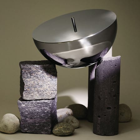 Accessoire / Bougie parfumée pour bougeoir Rocc Large fragrance Améthyste - Alessi