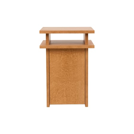 Ratio Bedside table natural wood / 1 Door - Frama 