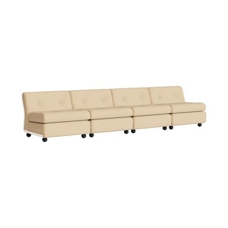 Canapé modulable Amanta / 4 places - L 317 cm / Réédition 1966, Mario Bellini - Hay
