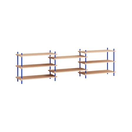 Étagère Shelving System – s.65.3.A bois naturel / L 239 x H 85 x Prof. 35 cm - MOEBE