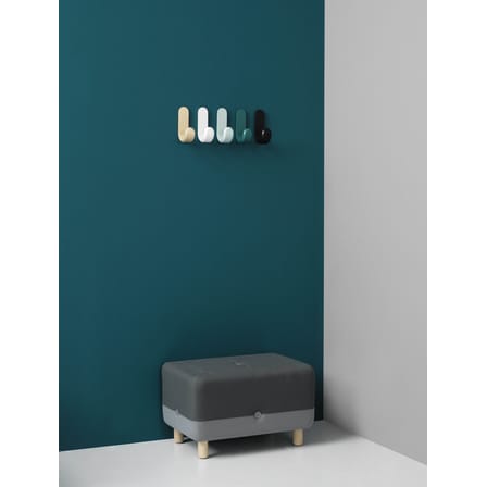 Curve Hook natural wood / H 17.7 cm - Normann Copenhagen