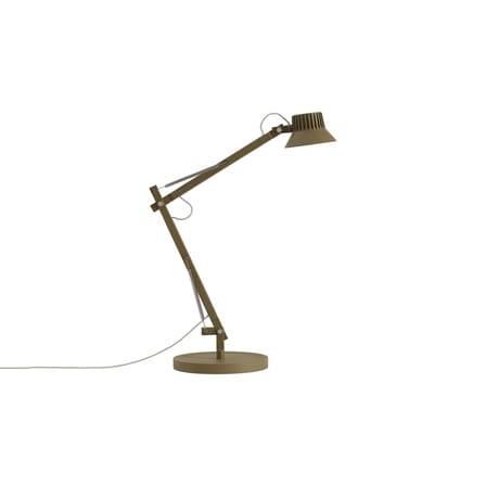 Lampe de bureau Dedicated S2 métal marron - Muuto