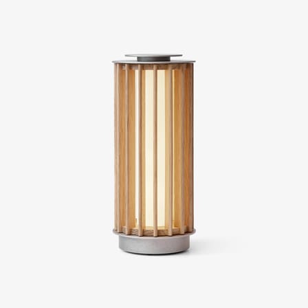 Lampe sans fil rechargeable Numbra TY3 LED bois - &tradition
