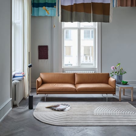 Canapé droit Outline / L 170 cm - Muuto