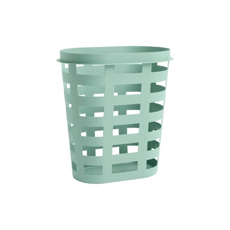 Panier à linge  plastique vert Large / 57 x 37 x H 62 cm - Hay