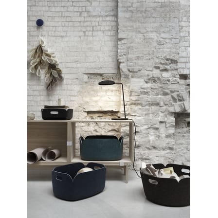 Patère The Dots Wood Medium / Bois - Ø 13 cm - Muuto