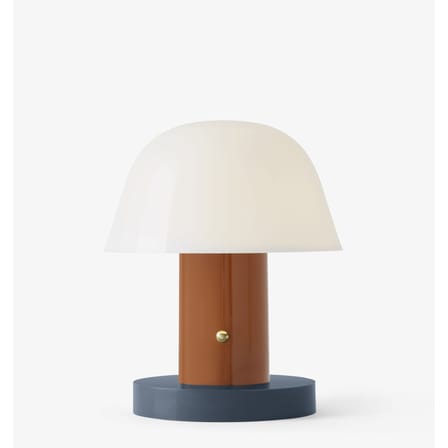 Schnurlosleuchte Setago  JH27 plastikmaterial blau braun / LED - by Jaime Hayon - &tradition