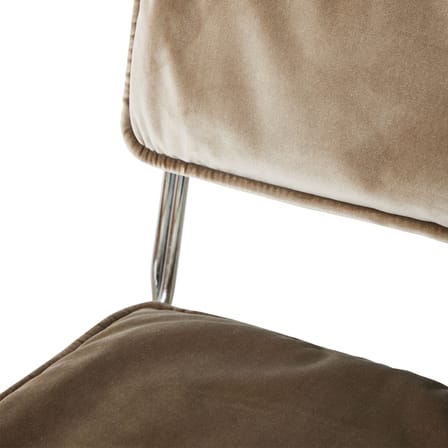 Sedia imbottita Endless tessuto beige - HK LIVING