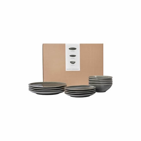 Set vaisselle Nordic Rain / 4 personnes - 12 pièces - BROSTE COPENHAGEN