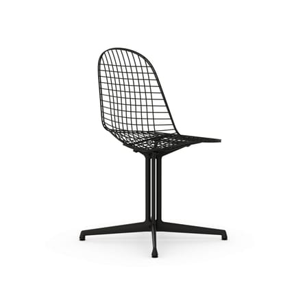 Stuhl Wire Chair DKL metall schwarz / (1951) - Fuß La Fonda - Vitra