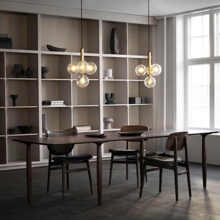 Suspension Abstraite Moderne – Sculpture Organique En Forme De Plante