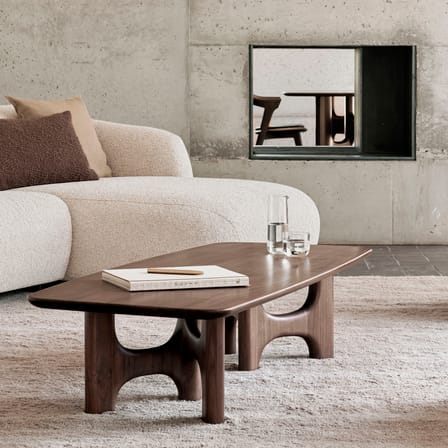 Table basse Flow bois marron / 150 x 60 cm - Ethnicraft