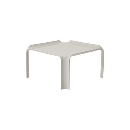 Table d'appoint T877 blanc / Pierre Paulin, réédition 1968 - 50 x 50 cm - Gubi