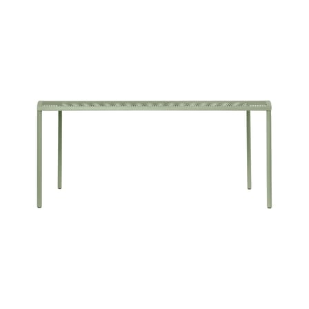 Table rectangulaire Dapple métal vert / 160 x 90 cm - Ferm Living