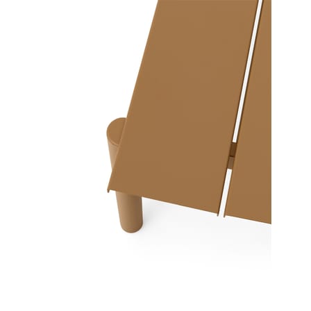 Table rectangulaire Linear métal / 140 x 75 cm - Muuto