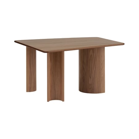 Table rectangulaire Re-Norm bois marron / 130 x 120 cm - Muuto