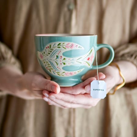 Set de 4 tasses Rosalynde céramique / 400 ml - Bloomingville