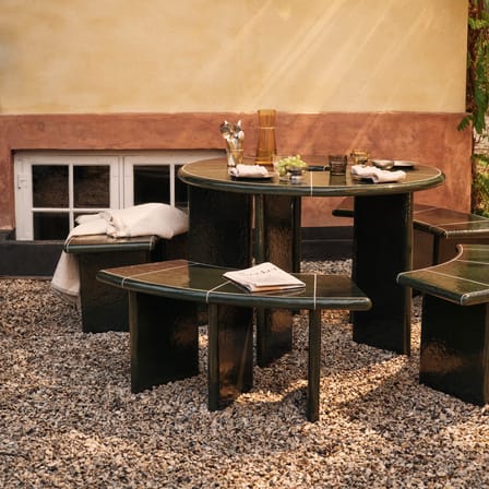Banc Deya / Courbé - L 110 cm - Ferm Living
