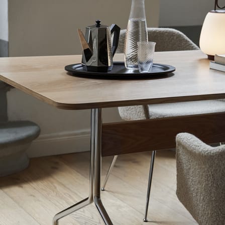 Bureau Pavilion AV19 bois naturel / 200 x 90 cm - &tradition