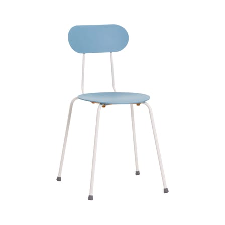 Chaise empilable Mariolina plastique bleu / Enzo Mari, 2002 - Magis