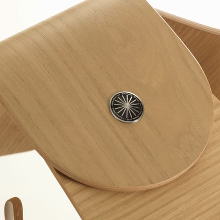 Dekoration Eames Elephant (1945) holz natur / L 78,5 cm - Furnier - Vitra
